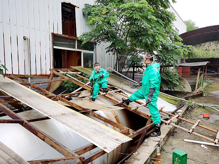 Cili County Hengchang Nickel-Molybdenum Co., Ltd. Nitric Acid Leakage Emergency Disposal​