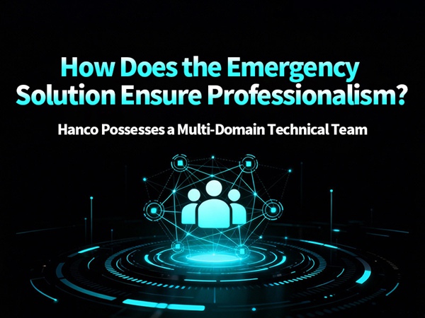How Does the Emergency Solution Ensure Professionalism? Hanco Possesses a Multi-Domain Technical Team
